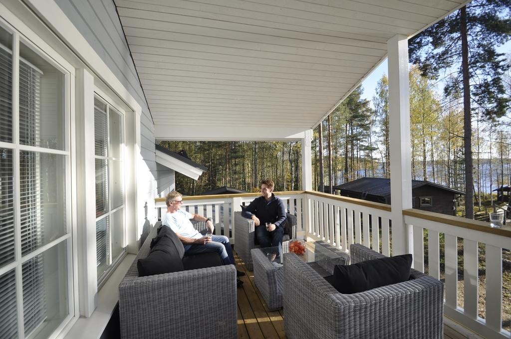 Lomapesae Cottages Pertunmaa Rom bilde