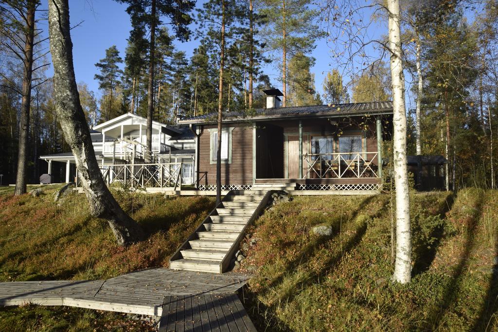 Lomapesae Cottages Pertunmaa Rom bilde